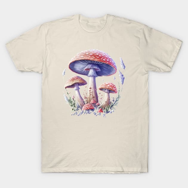 Mushroom Lover T-Shirt by AnySue